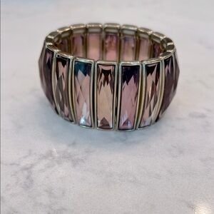 Violet stretchy bracelet